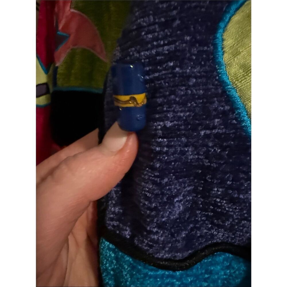 Allure Multicolor Patchwork Floral Velvet Jacket - Picture 5 of 12